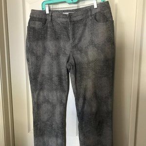 Chico's grey jeans